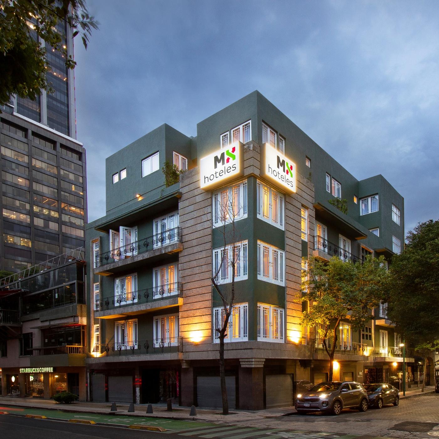 Hotel Mx Mas Reforma México DF Exterior foto